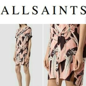 ALLSAINTS Silk Dress Italian